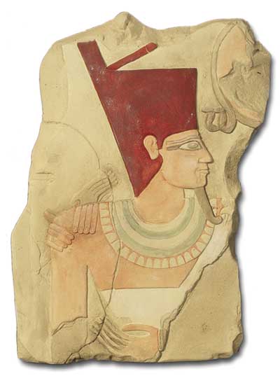 Red Crown King (Wall Stele)